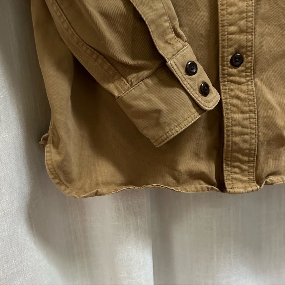 Banana republic UTILITY SHIRT JACKET heavyweight canvas size small - Picture 6 of 12